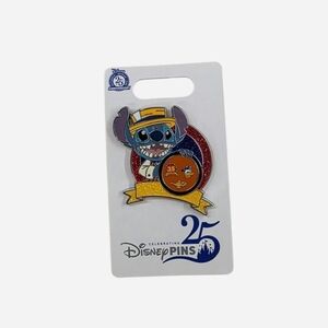 2025 Disney Parks 25th Anniversary Pin Trading Stitch Pin Board OE Pin